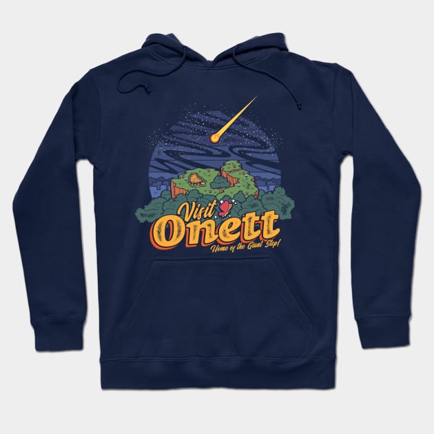 Visit Onett Hoodie by wonderjosh3000